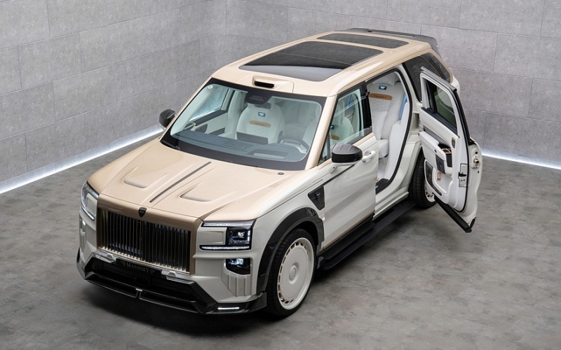 Mansory добралась до &laquo;китайцев&raquo; и сделала царский Zeekr 9X
