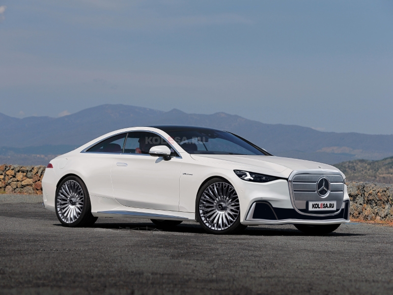 Новое купе Mercedes-Benz S-класса: первые изображения