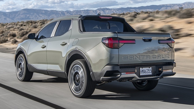 Новый рамный пикап Hyundai: первые изображения