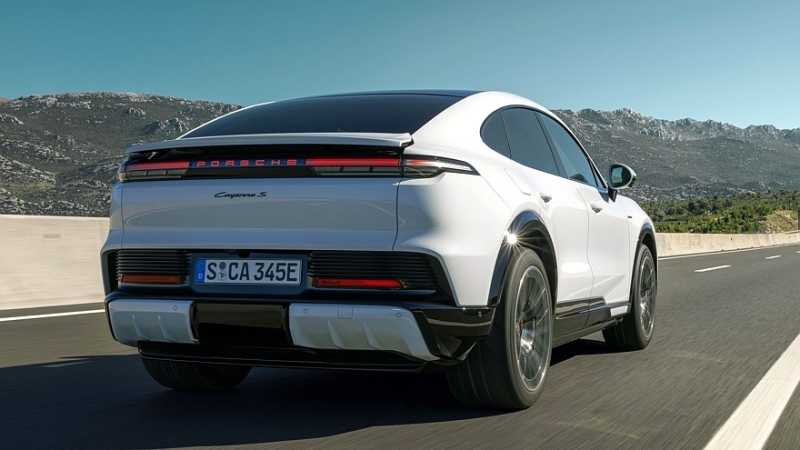 Porsche Cayenne Coupe Electric: улучшенная аэродинамика и смешной &laquo;облегчающий пакет&raquo;