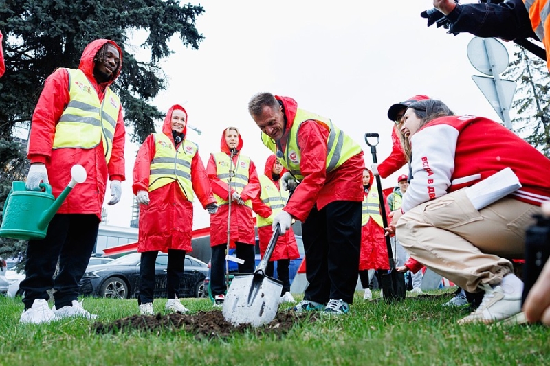 Весна в хорошей компании: на АЗС прошла экологическая акция &laquo;Чисто. Весна&raquo;