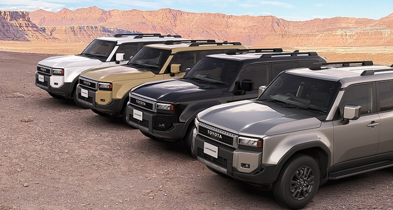 Внедорожник Toyota Land Cruiser Prado получил обновки в Японии