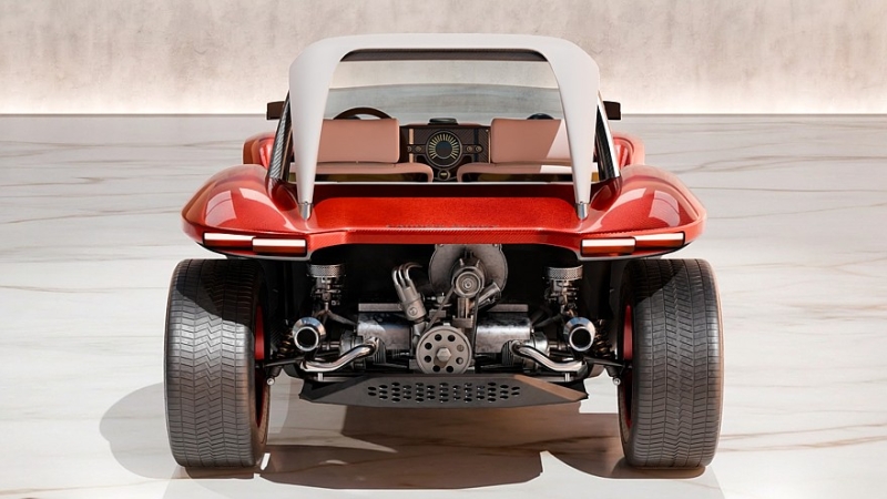 Brado Carbon Buggy: аналоговый багги в стиле Meyers Manx с карбюраторным мотором