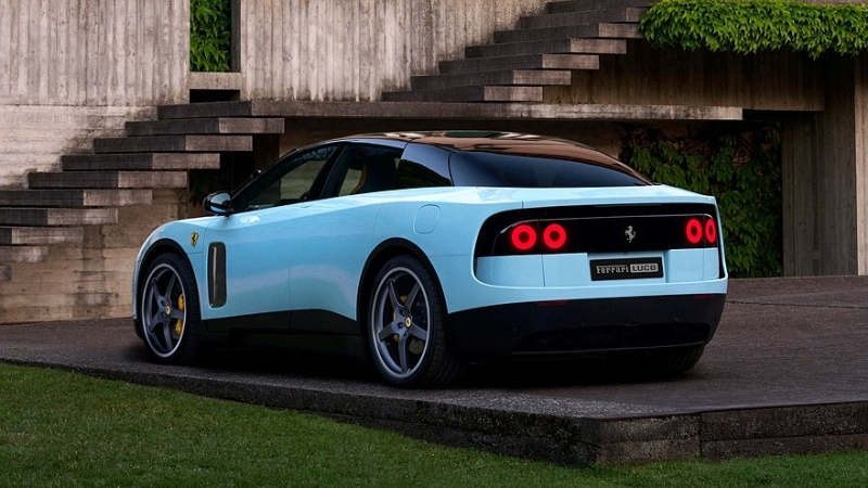Электрический лифтбек Ferrari Luce: шок-дизайн, 4 мотора, 1050 л.с. и 2,5 с до «сотни»