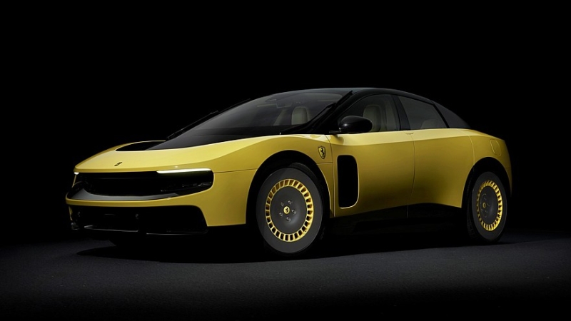 Электрический лифтбек Ferrari Luce: шок-дизайн, 4 мотора, 1050 л.с. и 2,5 с до «сотни»