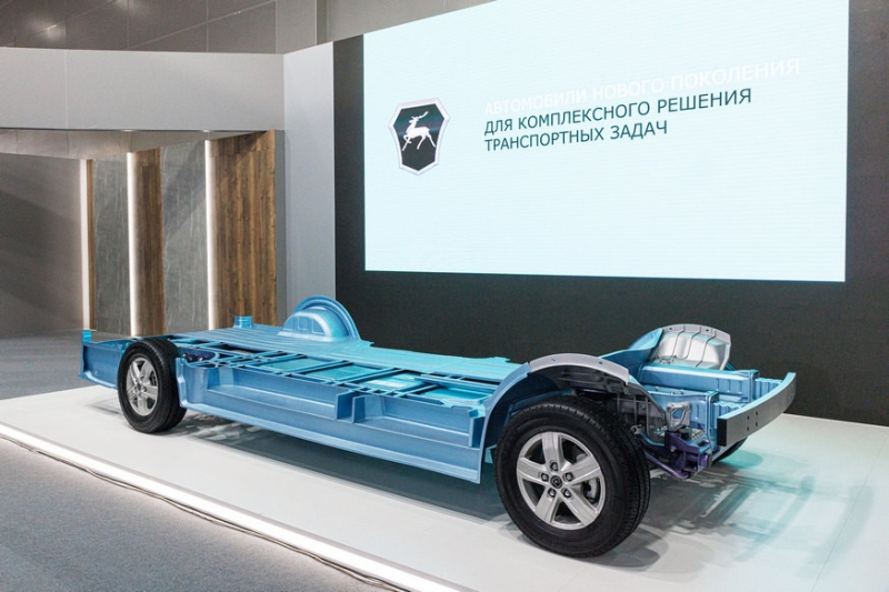 ГАЗ представил платформу для новых автомобилей: бензин, дизель, электричество и водород