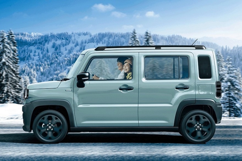 Кроссовер Suzuki Hustler и его «внедорожная» версия Tough Wild пережили скромный рестайлинг