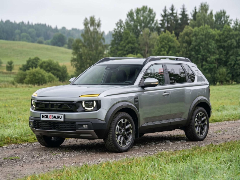 Lada Niva следующего поколения: новые изображения