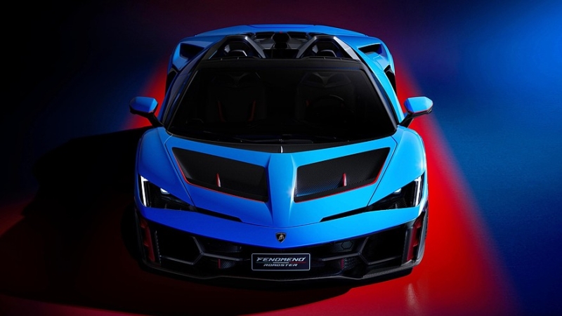 Lamborghini Fenomeno Roadster: космическая цена, ревущий V12 и никакой защиты от дождя