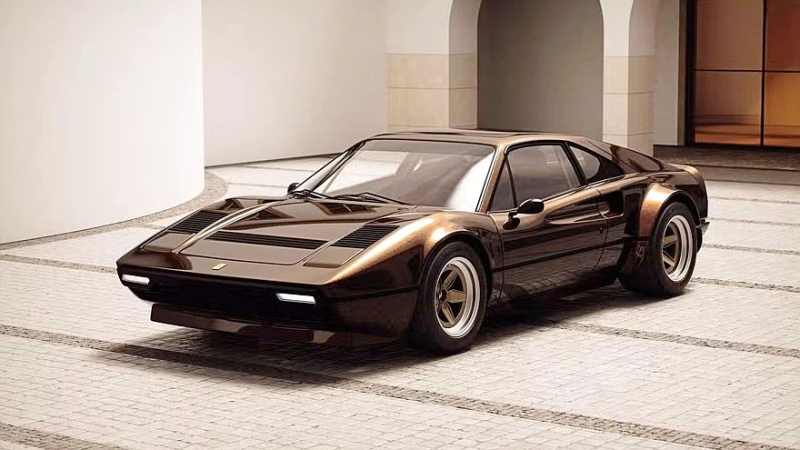 Maturo 308 Stradale: дорожный рестомод в раллийном стиле на базе Ferrari 308 GTB