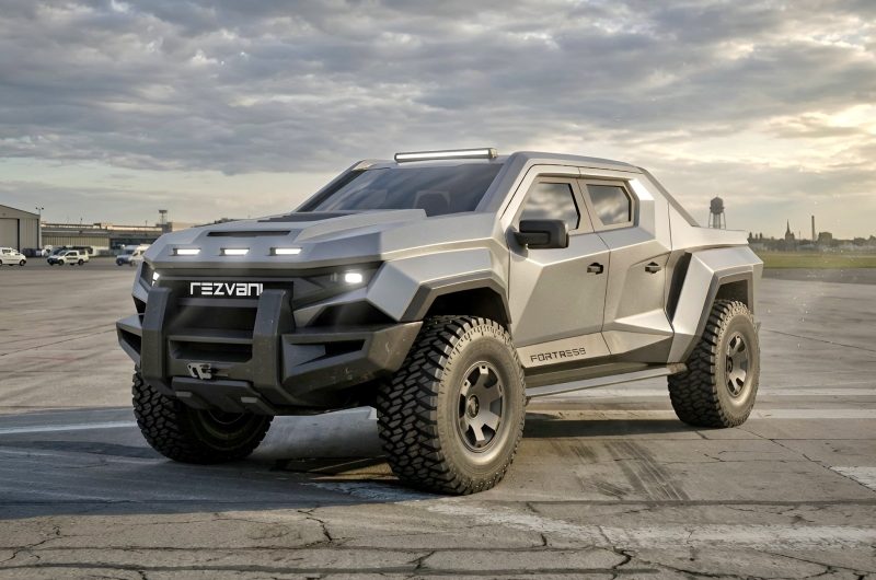 Мой Ford — моя крепость: представлен пикап Rezvani Fortress на базе Ford F-150 Raptor