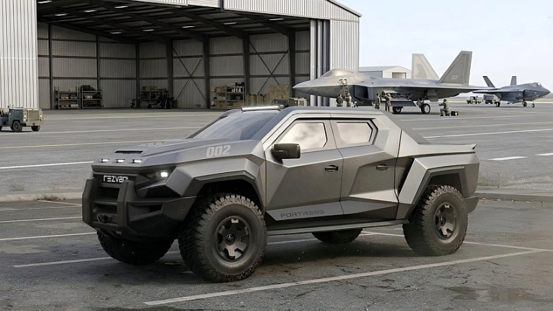 Мой Ford &mdash; моя крепость: представлен пикап Rezvani Fortress на базе Ford F-150 Raptor