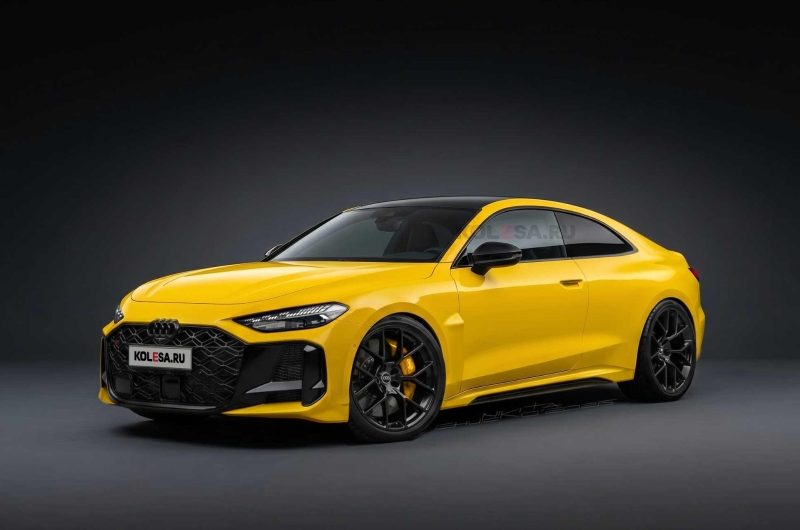 Новое купе Audi RS5 (B10): каким оно может быть