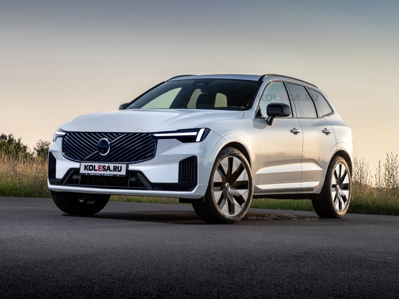 Новый рестайлинг Volvo XC60: первые изображения