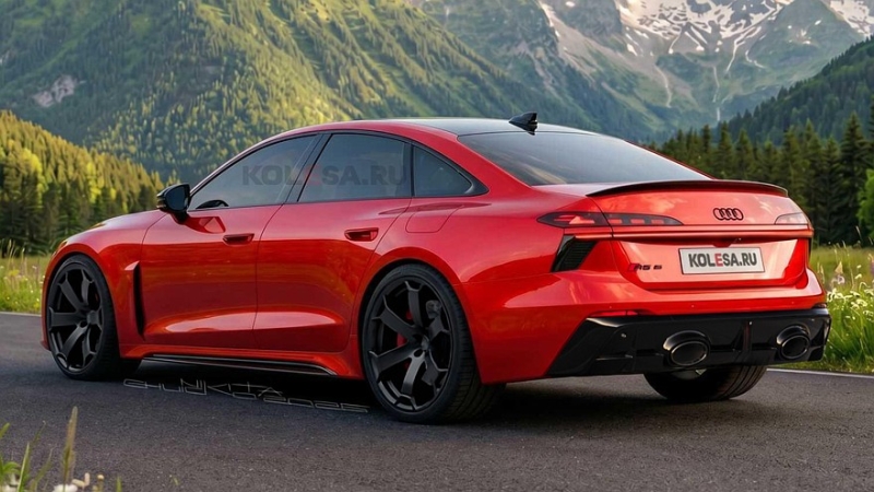 Седан Audi RS6 (C9): новые изображения
