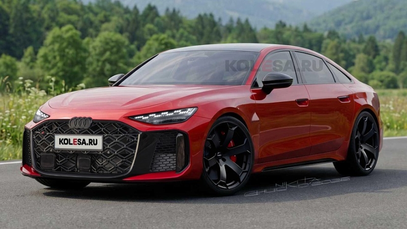 Седан Audi RS6 (C9): новые изображения