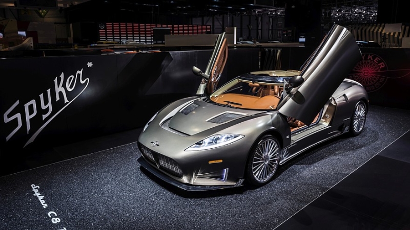 Возродившаяся компания Spyker анонсировала новый C8 Preliator с 800-сильным мотором V8