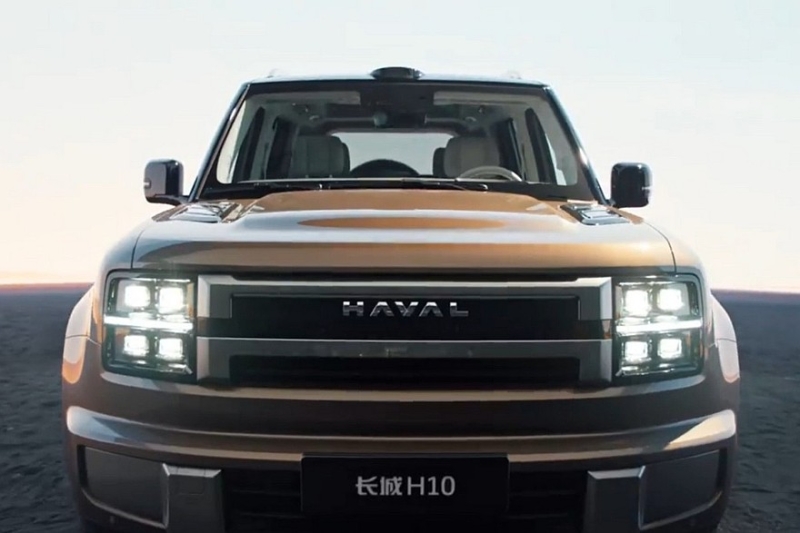 Флагманский кроссовер Haval Great Wall H10 приготовился к премьере