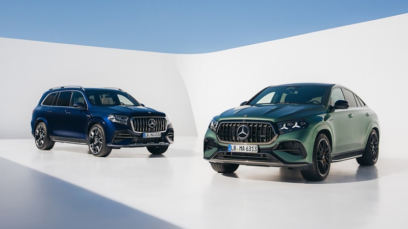 Mercedes‑AMG рассекретил обновлённые топовые кроссоверы GLE 63 S и GLS 63