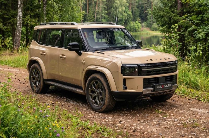 Обновлённый Jetour T2: первые изображения