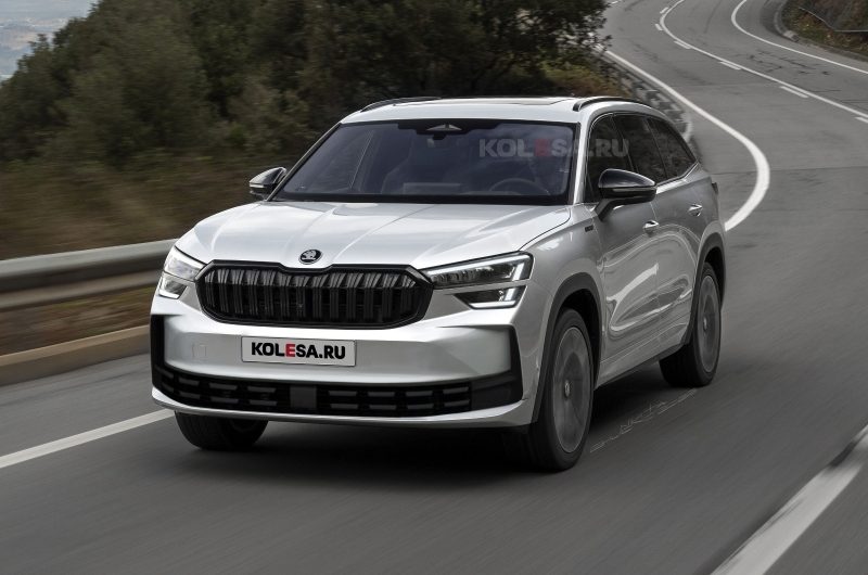 Обновлённый Skoda Kodiaq: первые изображения