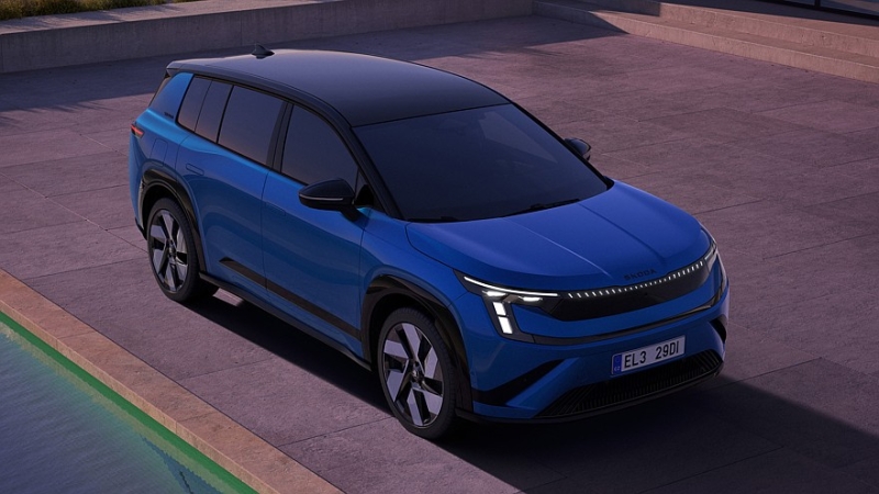 Skoda полностью рассекретила новый флагманский трёхрядный кроссовер Peaq, цены известны