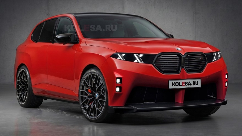 Новый BMW X5 M (G95): первые изображения