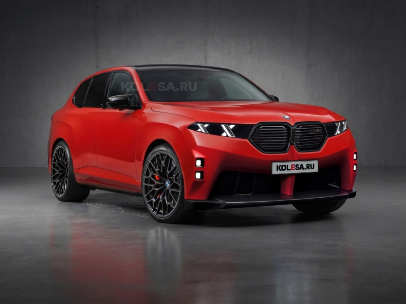 Новый BMW X5 M (G95): первые изображения