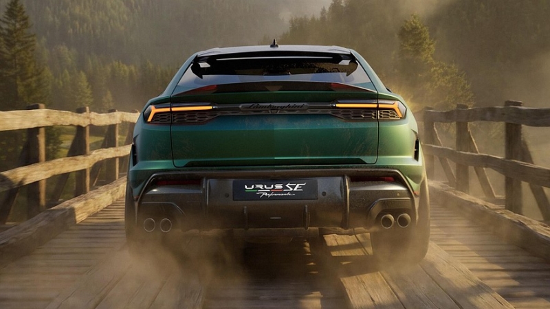 Рассекречен самый мощный серийный кроссовер Lamborghini – Urus SE Performante