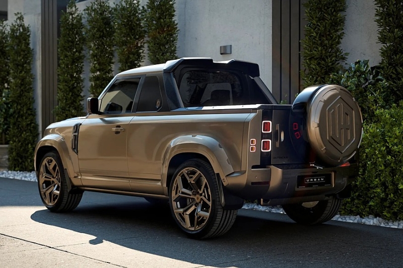 Urban Automotive сделала крутой карбоновый пикап на базе Land Rover Defender 110