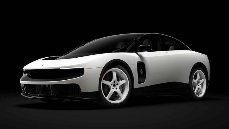 Весь в белом и за миллион: &laquo;нулевой&raquo; Ferrari Luce продадут на аукционе