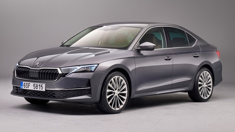 Второй рестайлинг Skoda Octavia: первые изображения