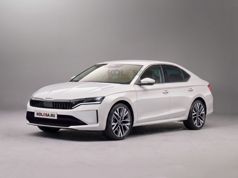 Второй рестайлинг Skoda Octavia: первые изображения