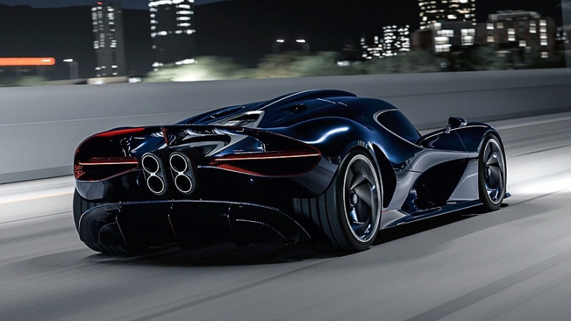 Bugatti Destrier: дорожный «боевой конь» на базе трекового суперкара Bugatti Bolide