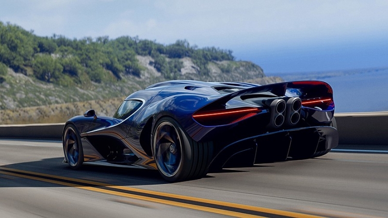 Bugatti Destrier: дорожный «боевой конь» на базе трекового суперкара Bugatti Bolide