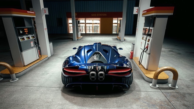 Bugatti Destrier: дорожный «боевой конь» на базе трекового суперкара Bugatti Bolide