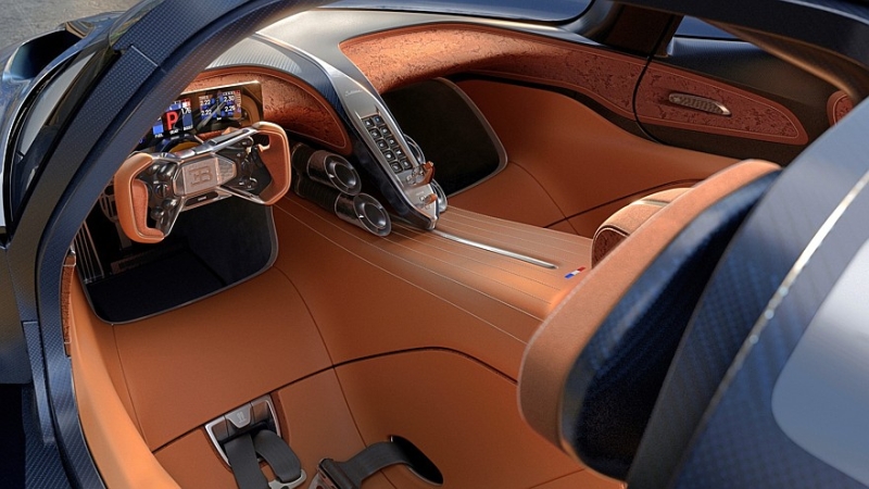 Bugatti Destrier: дорожный «боевой конь» на базе трекового суперкара Bugatti Bolide