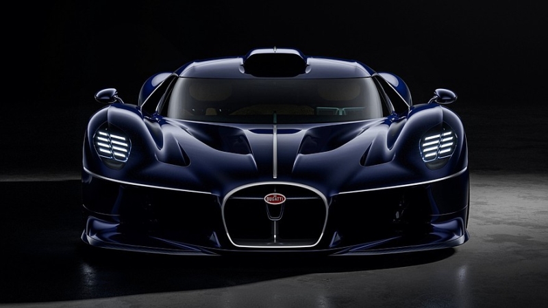 Bugatti Destrier: дорожный «боевой конь» на базе трекового суперкара Bugatti Bolide