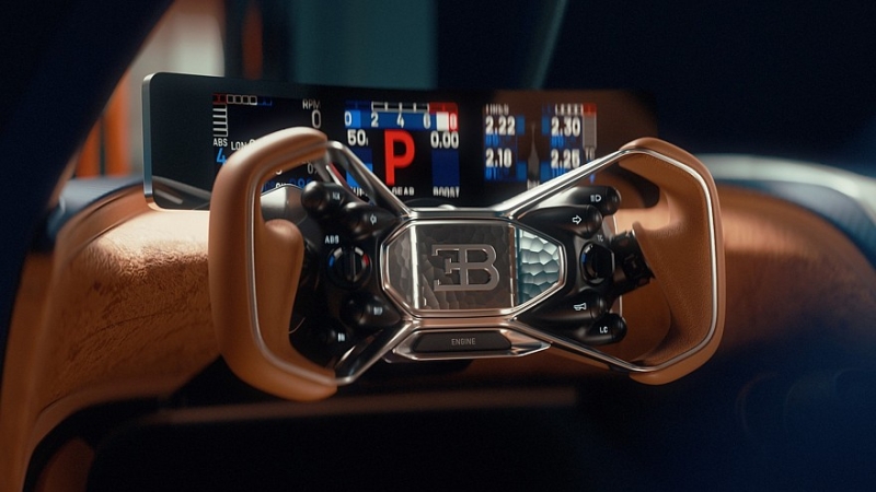 Bugatti Destrier: дорожный «боевой конь» на базе трекового суперкара Bugatti Bolide