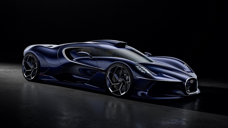 Bugatti Destrier: дорожный «боевой конь» на базе трекового суперкара Bugatti Bolide