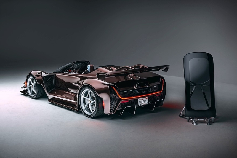 Czinger 21C Spyder: две съёмные крыши и ещё больше аддитивных технологий в конструкции