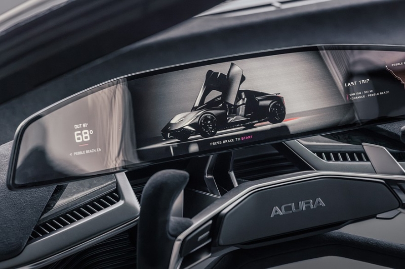 Двухместный спорткар Acura Nexera Vision показал новое направление дизайна бренда
