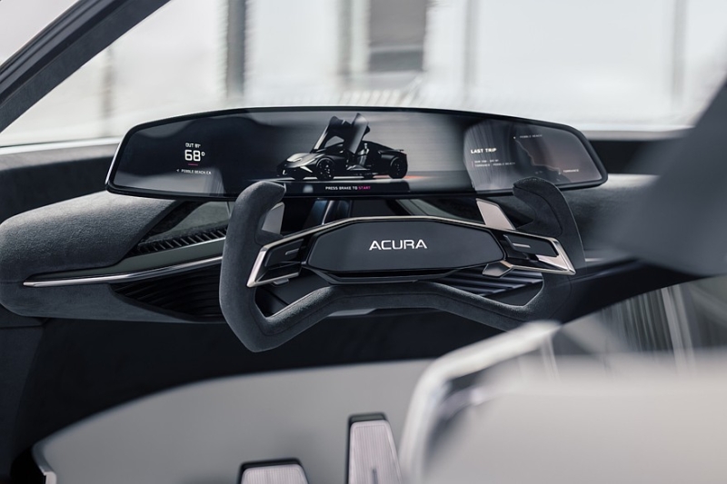 Двухместный спорткар Acura Nexera Vision показал новое направление дизайна бренда