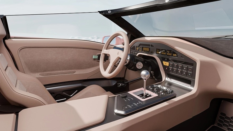 Eccentrica V12 Roadster: открытая версия рестомода на базе Lamborghini Diablo