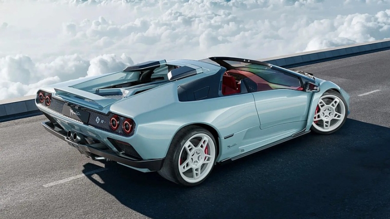 Eccentrica V12 Roadster: открытая версия рестомода на базе Lamborghini Diablo