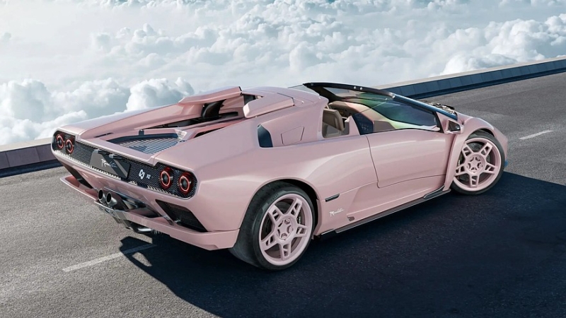 Eccentrica V12 Roadster: открытая версия рестомода на базе Lamborghini Diablo