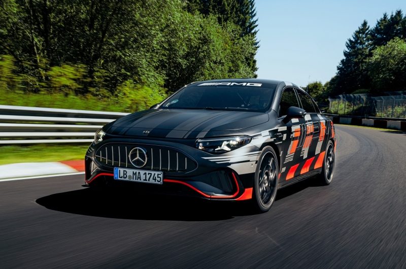 Электрический Mercedes-AMG CLA 45 оказался на Нюрбургринге быстрее бензинового Audi RS 3