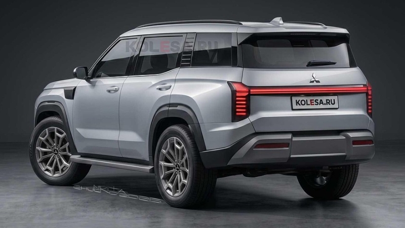 Mitsubishi Pajero следующего поколения показался на новом тизере в преддверии премьеры