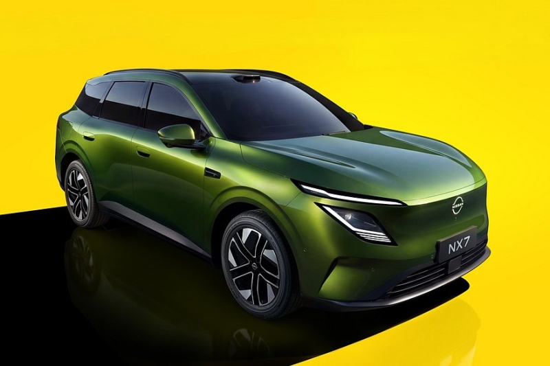 Младший кроссовер Nissan NX7 готовится к дебюту: официальные изображения