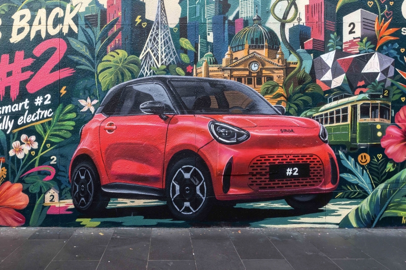 Новая «кроха» smart #2 готовится к скорому дебюту: показана внешность